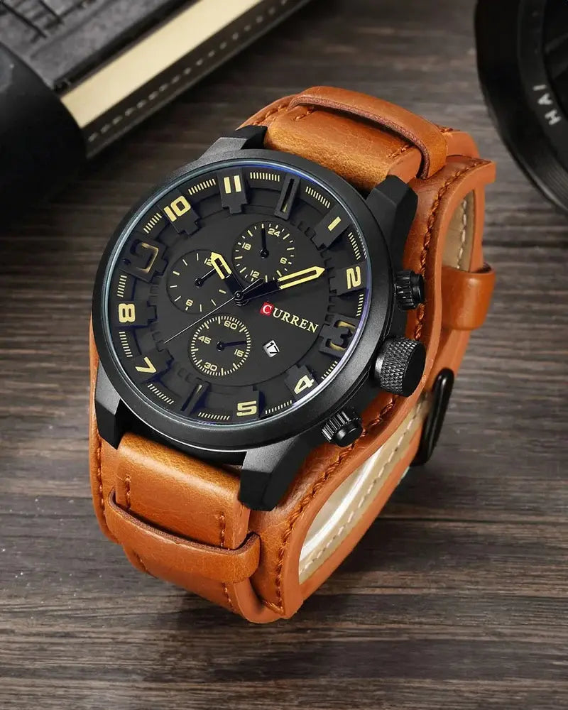 Vanguard Leather Chrono
