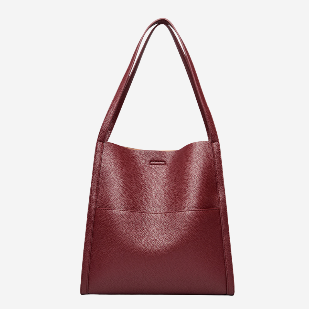 Mariah | Vegan LeatherMariah Plain Shoulder Bag