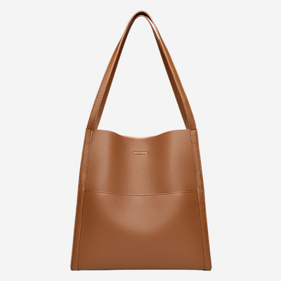 Mariah | Vegan LeatherMariah Plain Shoulder Bag