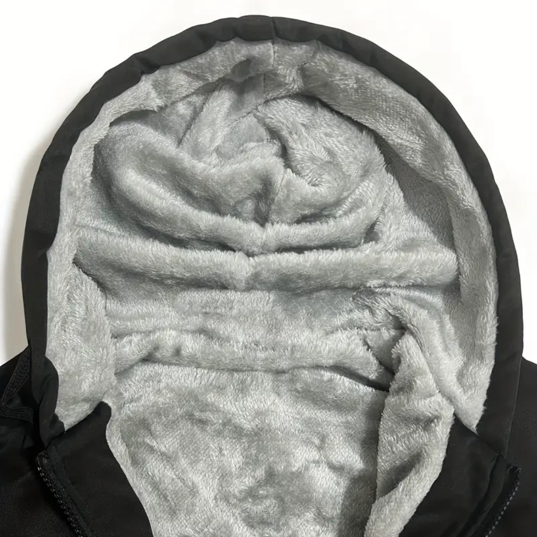 Matthew | Warm Fleece Hooded Jacket