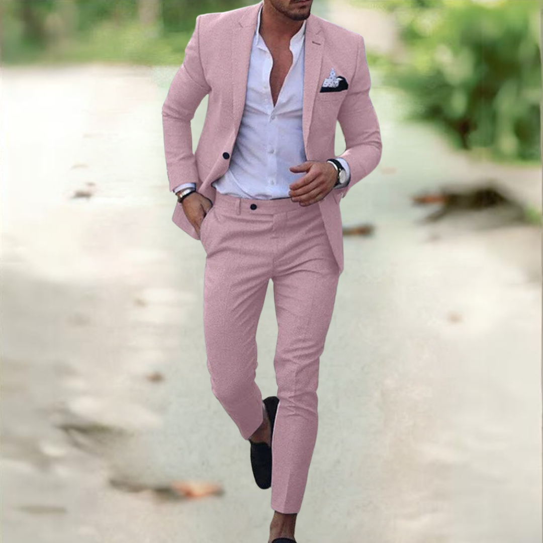 Victor - Luxury Linen Men's Suit