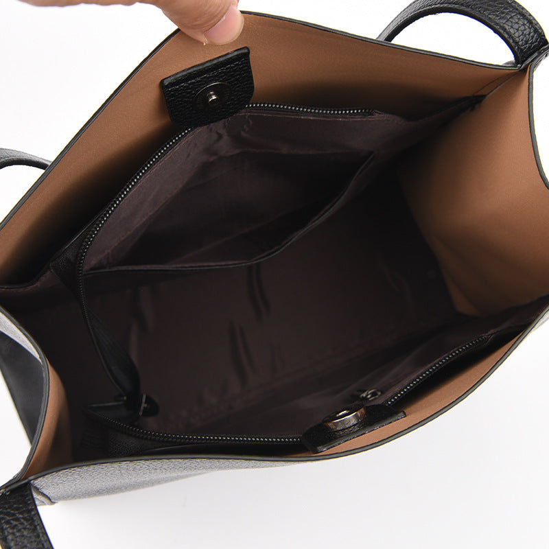 Mariah | Vegan LeatherMariah Plain Shoulder Bag