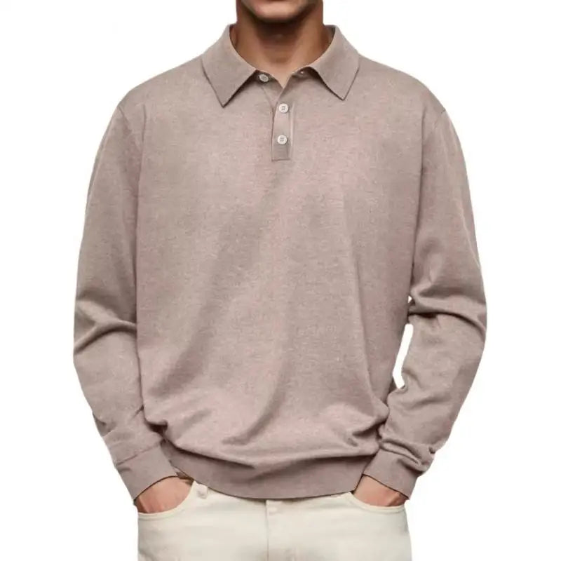 John | Long Sleeve Casual Polo