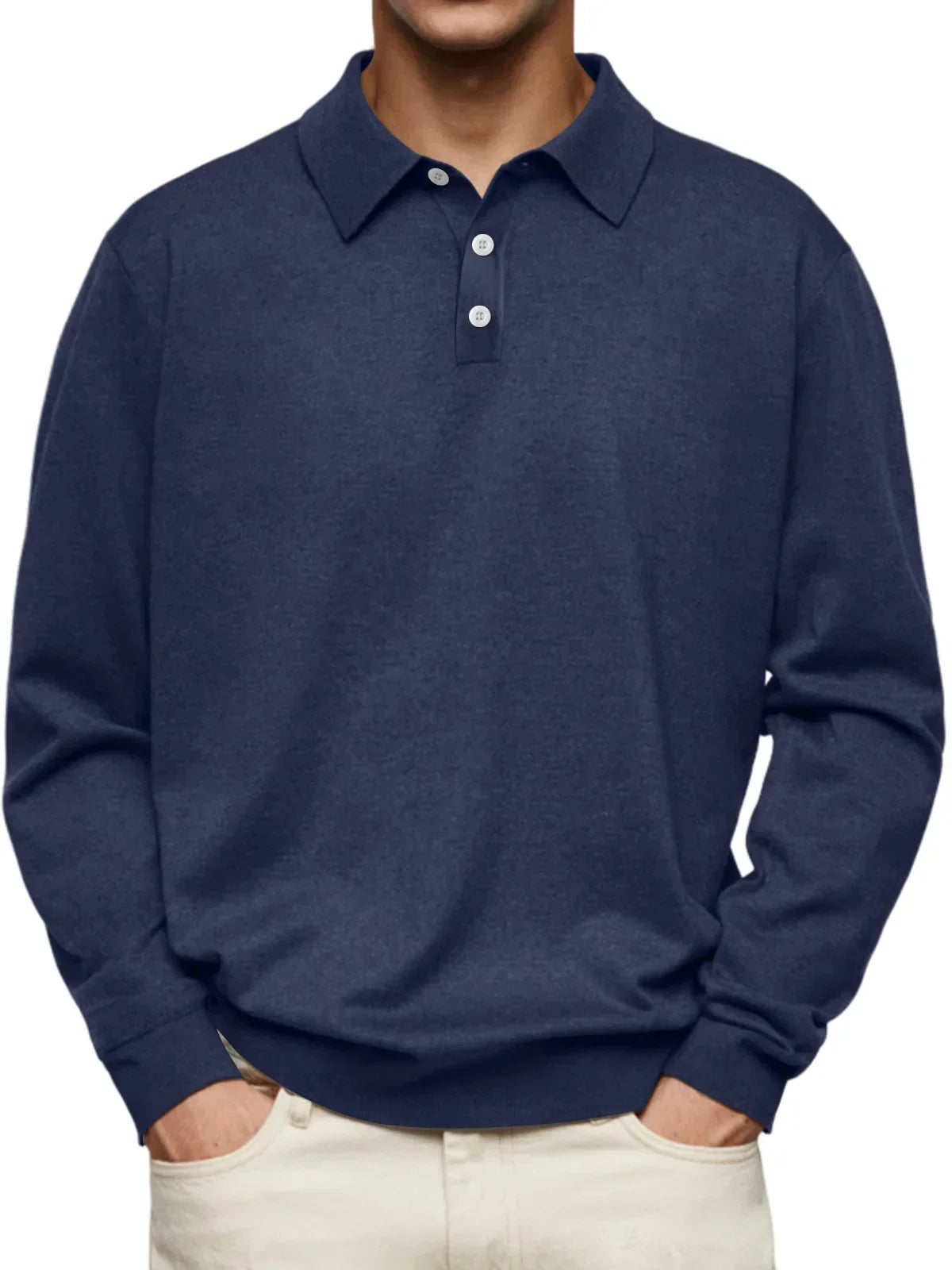 John | Long Sleeve Casual Polo