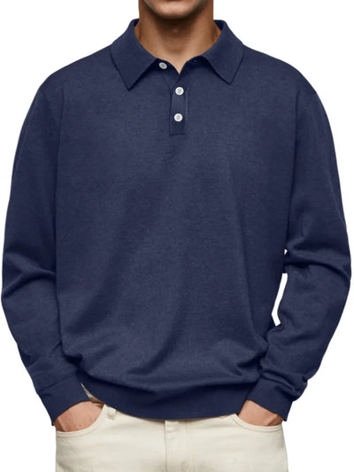 John | Long Sleeve Casual Polo