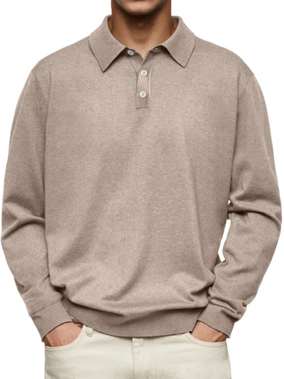 John | Long Sleeve Casual Polo