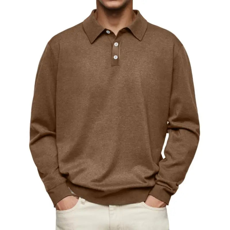 John | Long Sleeve Casual Polo