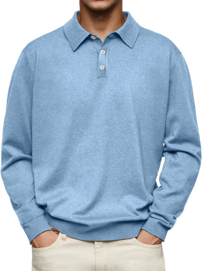 John | Long Sleeve Casual Polo