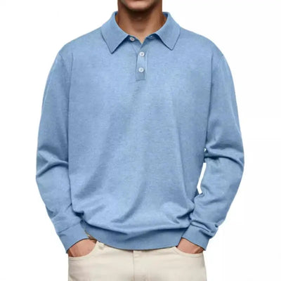 John | Long Sleeve Casual Polo