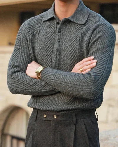 Laurent Knitted Polo