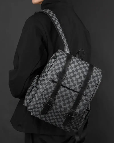 Damier Checkered Backpack