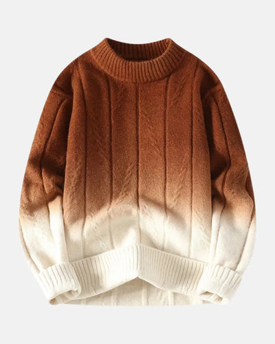 Cascade Ombré Crewneck