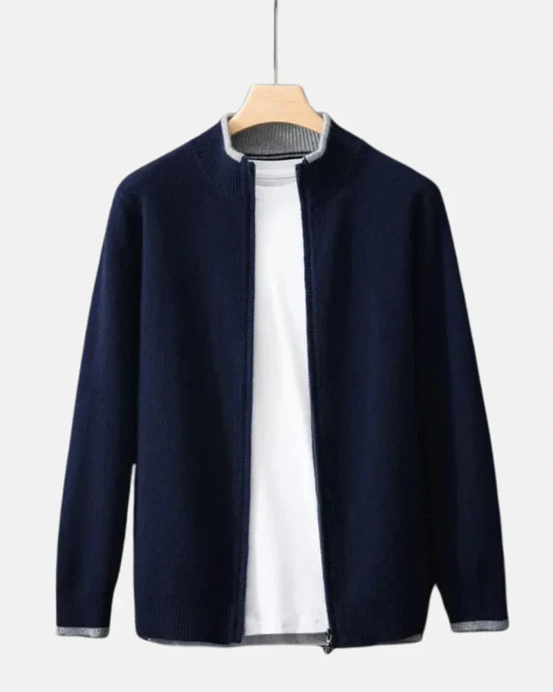Cashmere Zip Jacket