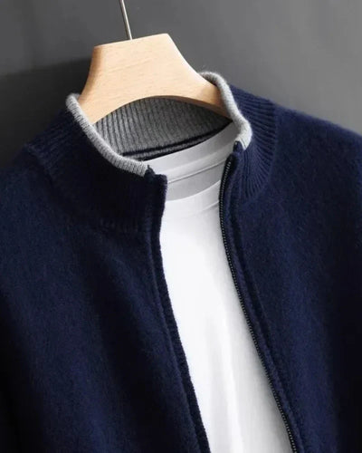 Cashmere Zip Jacket