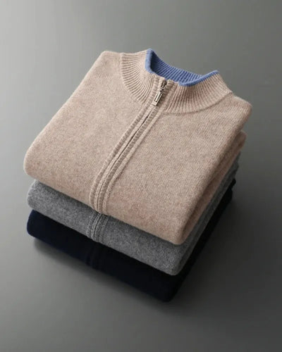 Cashmere Zip Jacket