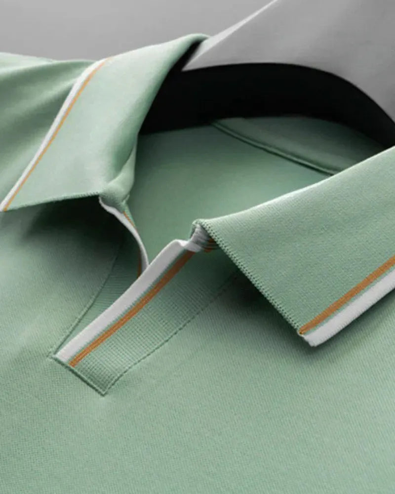 Vincenzo Prestige Silk Polo Shirt