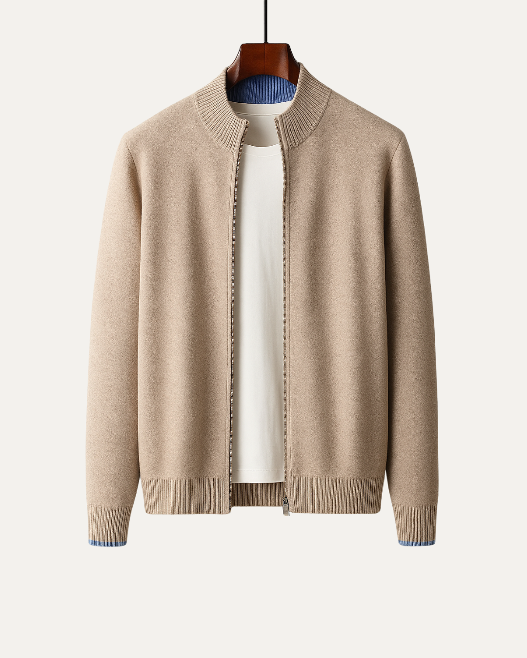 Cashmere Zip Jacket