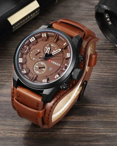 Vanguard Leather Chrono