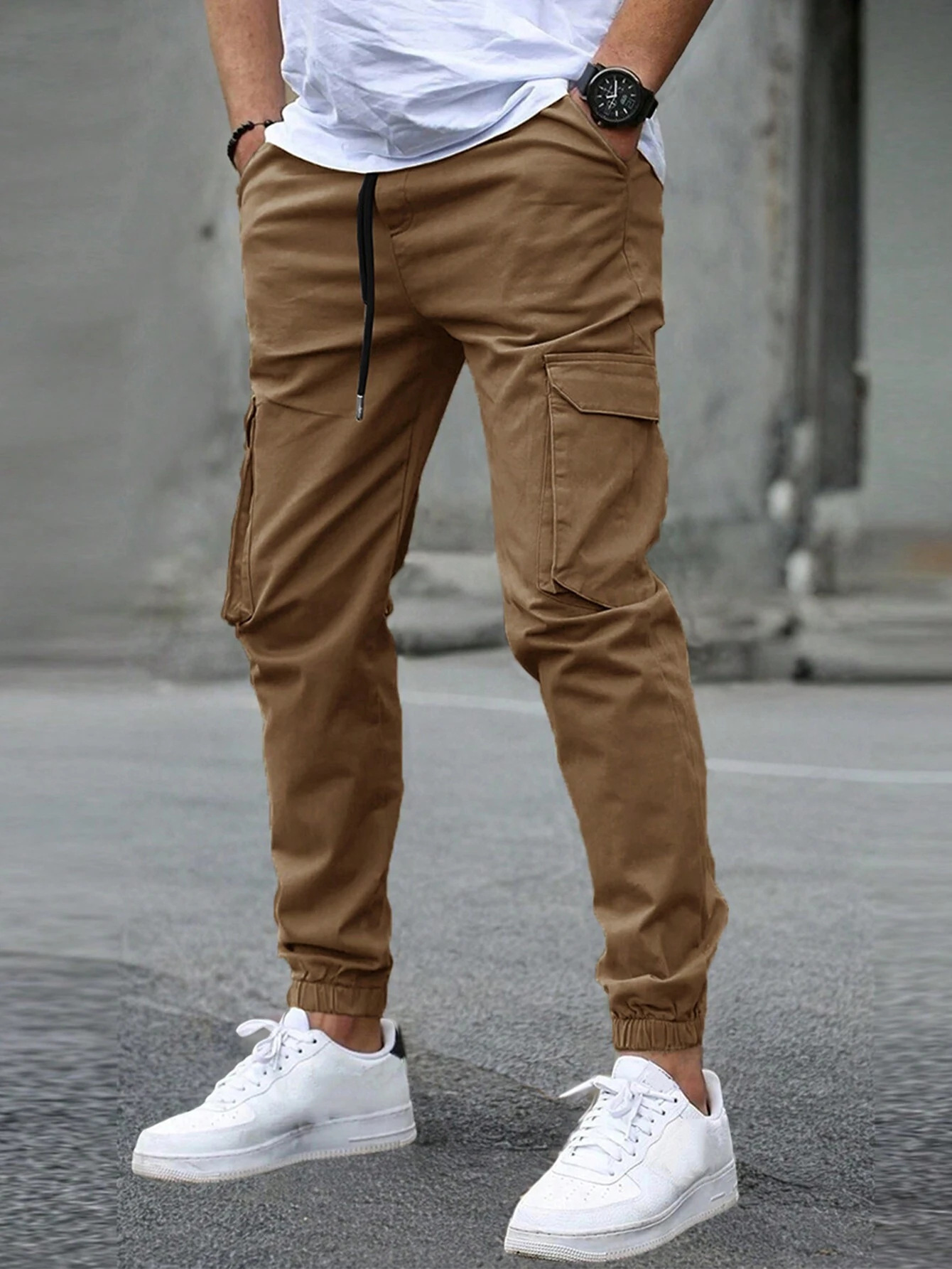 DAVID | MEN'S CARGO JOGGER TROUSERS