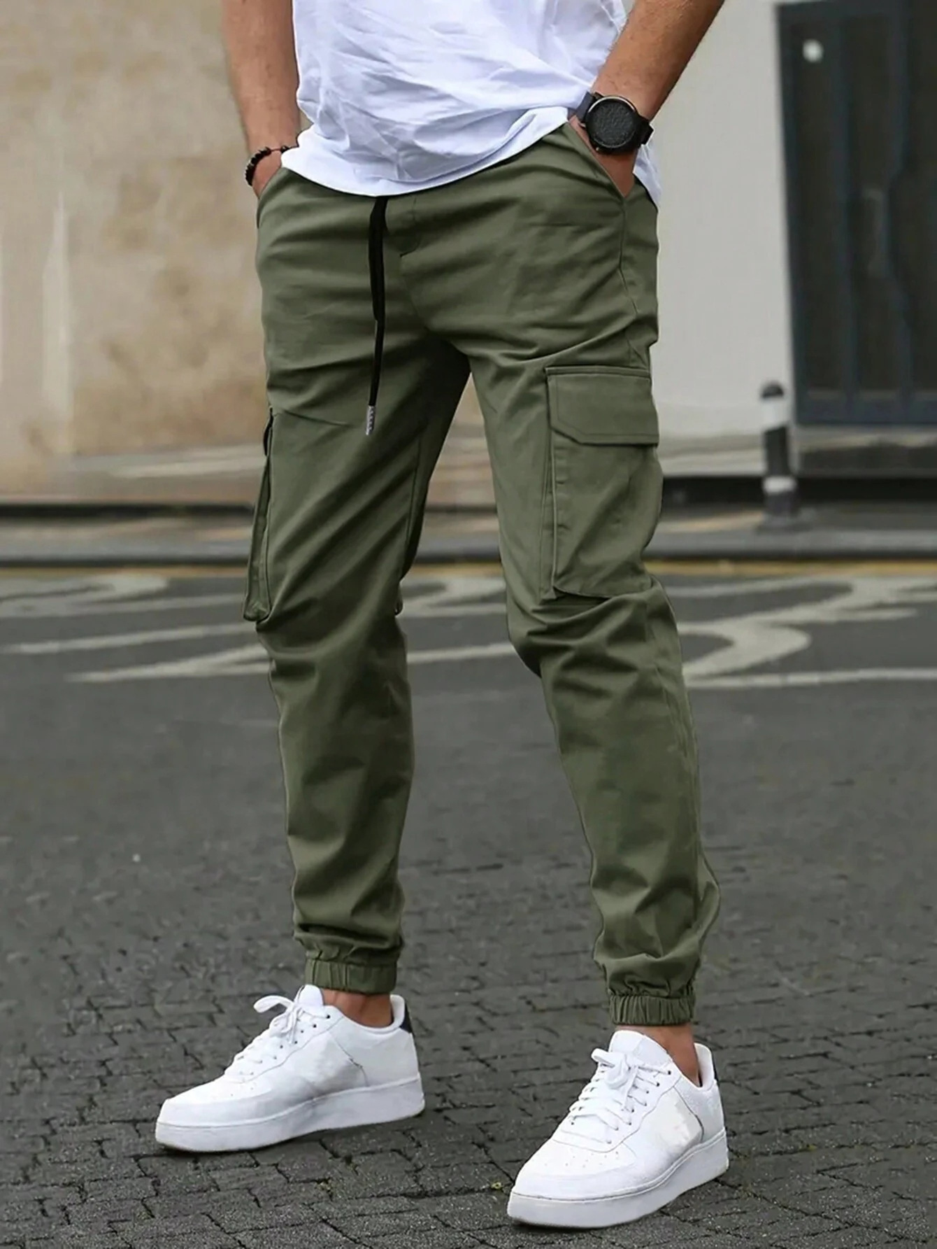 DAVID | MEN'S CARGO JOGGER TROUSERS