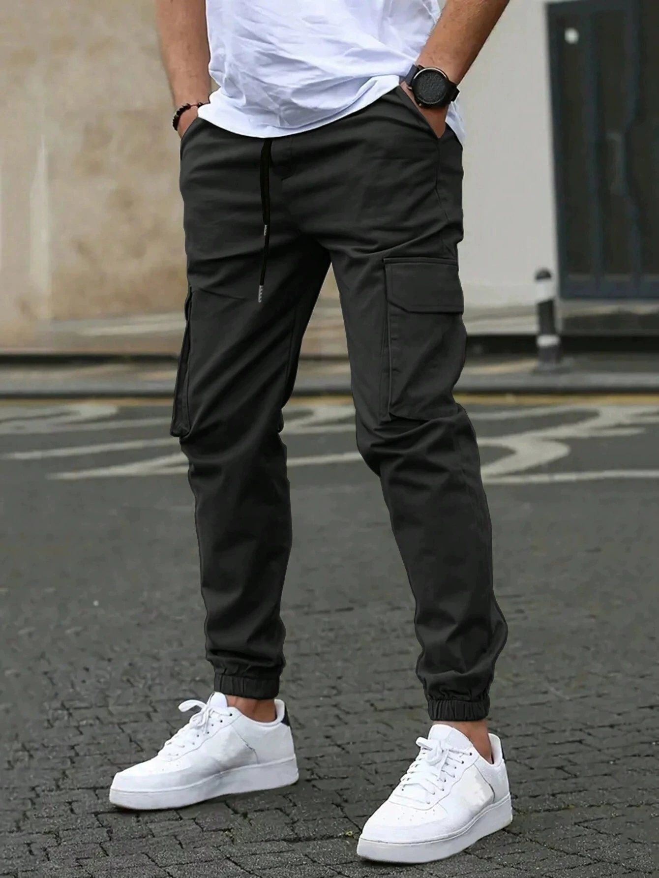DAVID | MEN'S CARGO JOGGER TROUSERS